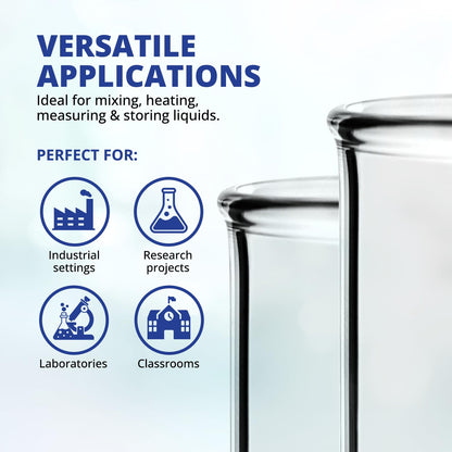 United Scientific Vaso de Precipitados 2000 ml Borosilicato 3.3