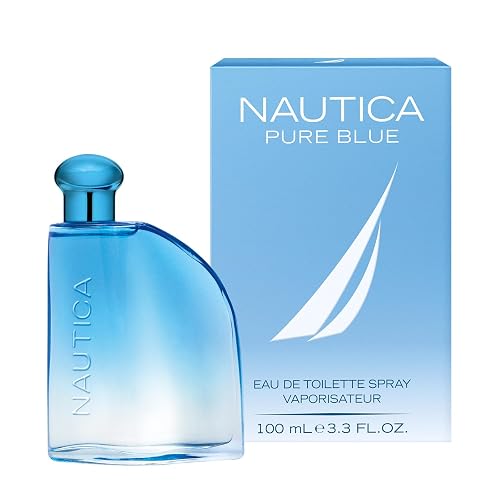 NÁUTICA, Blue Eau de Toilette, Fragancia Unisex, Aroma Fougère Marino, Vegano, Fresco y Duradero, 100 ML