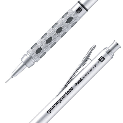 Pentel de México PG1015BP Lapicero Metálico para Dibujo Técnico, PG1015BP, 0.5 mm, pack of/paquete de 1