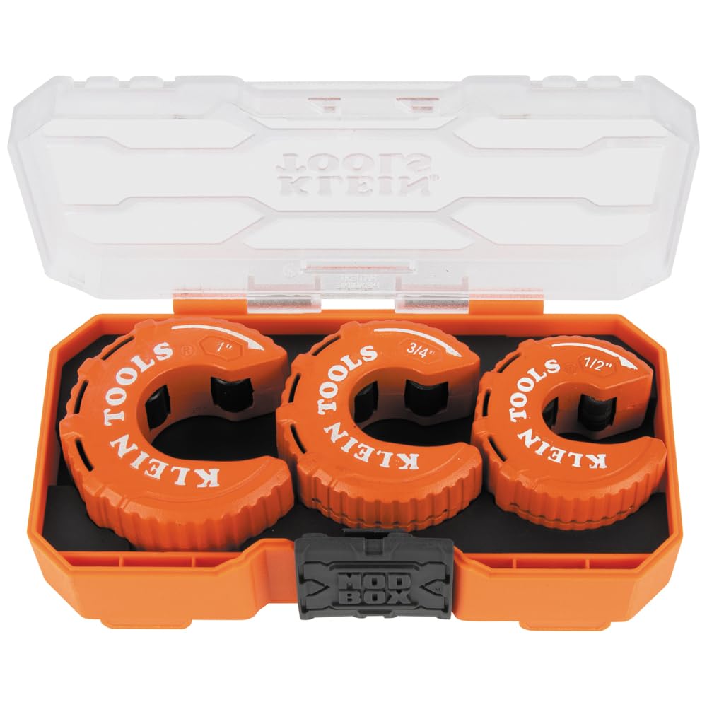 Klein Tools Juego de Cortadores de Tubos de Cobre Estilo C 3 Piezas 50048