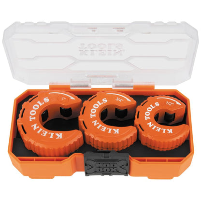 Klein Tools Juego de Cortadores de Tubos de Cobre Estilo C 3 Piezas 50048