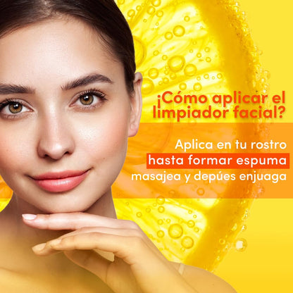 Pond's Limpiador Facial Vs Manchas Vitamina C 200ml + Gel Hidratante Vs Manchas Vitamina C 110g