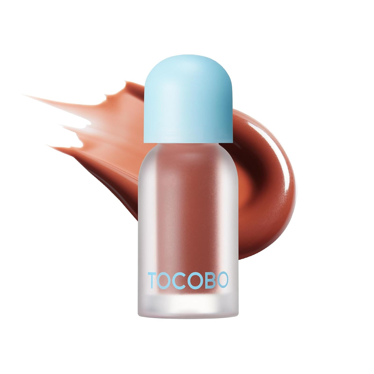 TOCOBO Juicy Berry Plumping Lip Oil Tono 02 Berry Brandy, Aceite Labial con Color, 4 g - 04 Bitter Brown