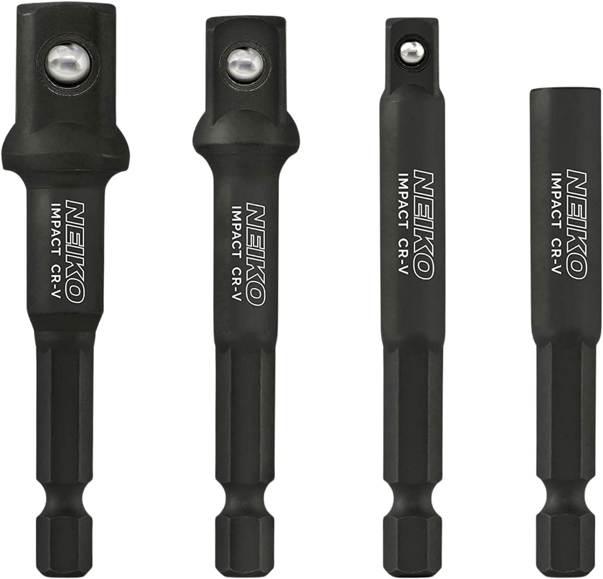 Neiko 30285A Adaptador de Llave de Impacto 3/8" a 1/4" - 3 Inch w - Bit Holder