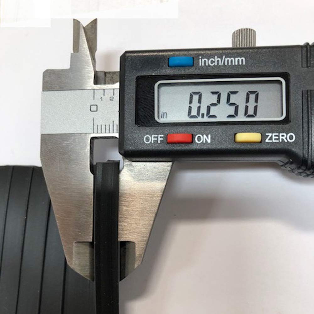 Productos de Cuidado de Auto 55010 ProSeal Sello Inferior de Puerta de cochera con 1/10.2 cm t-Ends