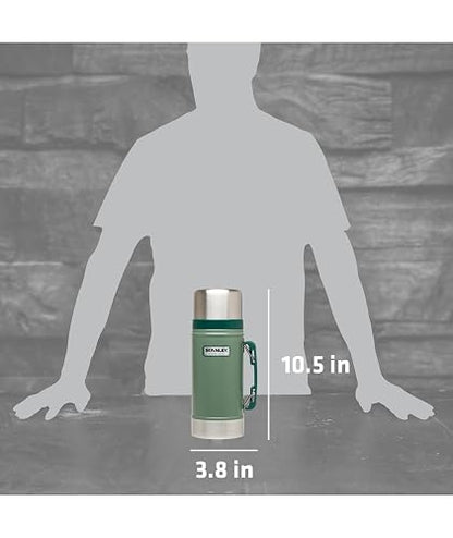 Stanley Recipiente para Comida de Acero Inoxidable Aislado al vacío Modelo Classic, 502.75 ml y 709.76 mlFjallraven Kanken Mochila de 33.02 cm, Bellota, un Solo tamaño