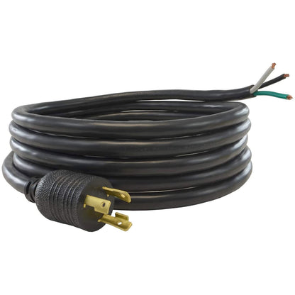 Conntek 29139-180 - Cable de alimentación de Bloqueo de 15 pies para Modelo L6-30P a Modelo SJTW 10/3, 30 amperios, 250 voltios