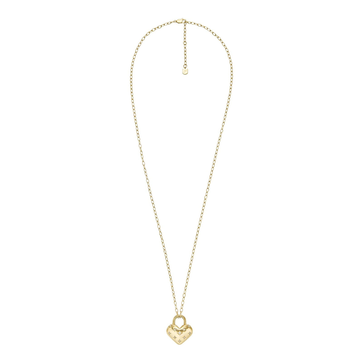Fossil Collar jf04829710 sadie all my love de acero inoxidable en tono dorado para dama