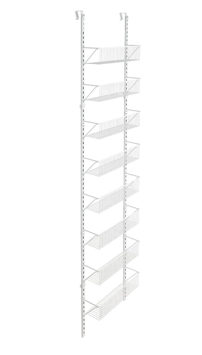 ClosetMaid Adjustable 8-Tier Wall and Door Basket Organizer, 18"