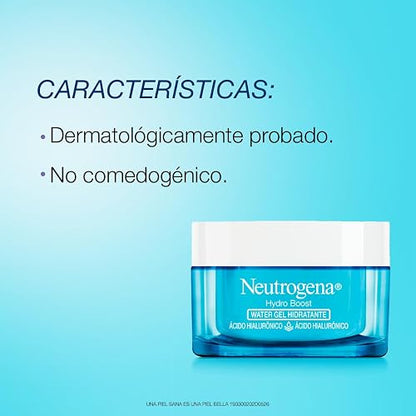 Neutrogena Pack Hydroboost Acido Hialuronico Gel Crema 400 ml + Water Gel 50 gr