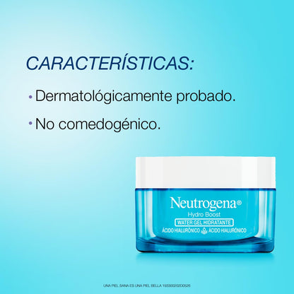 Neutrogena Pack Hydroboost Acido Hialuronico Gel Crema 400 ml + Water Gel 50 gr