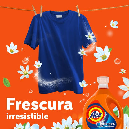 Ace Limpieza Instantánea Detergente Líquido, Jabón Líquido para Ropa 4.85L