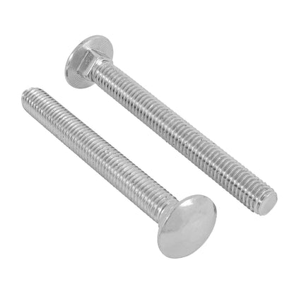 Fiero Tornillo de Carruaje Acabado Galvanizado Bolsa con 60 Piezas - 7 - 16"X 4"