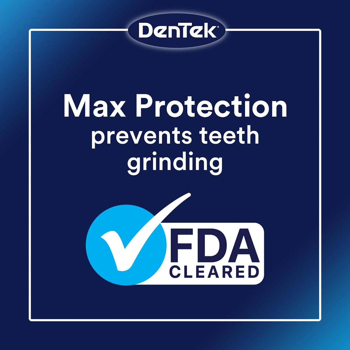 DenTek - Protector dental de máxima protección con ajuste profesional | Para pulir durante la noche
