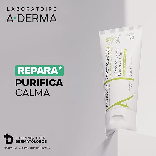 A-DERMA Dermalibour+ Cica Crema Corporal Reparadora Piel Irritada, 50 ml