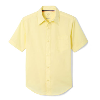French Toast Camisa de Vestir de Manga Corta para Niño - 5 - Amarillo