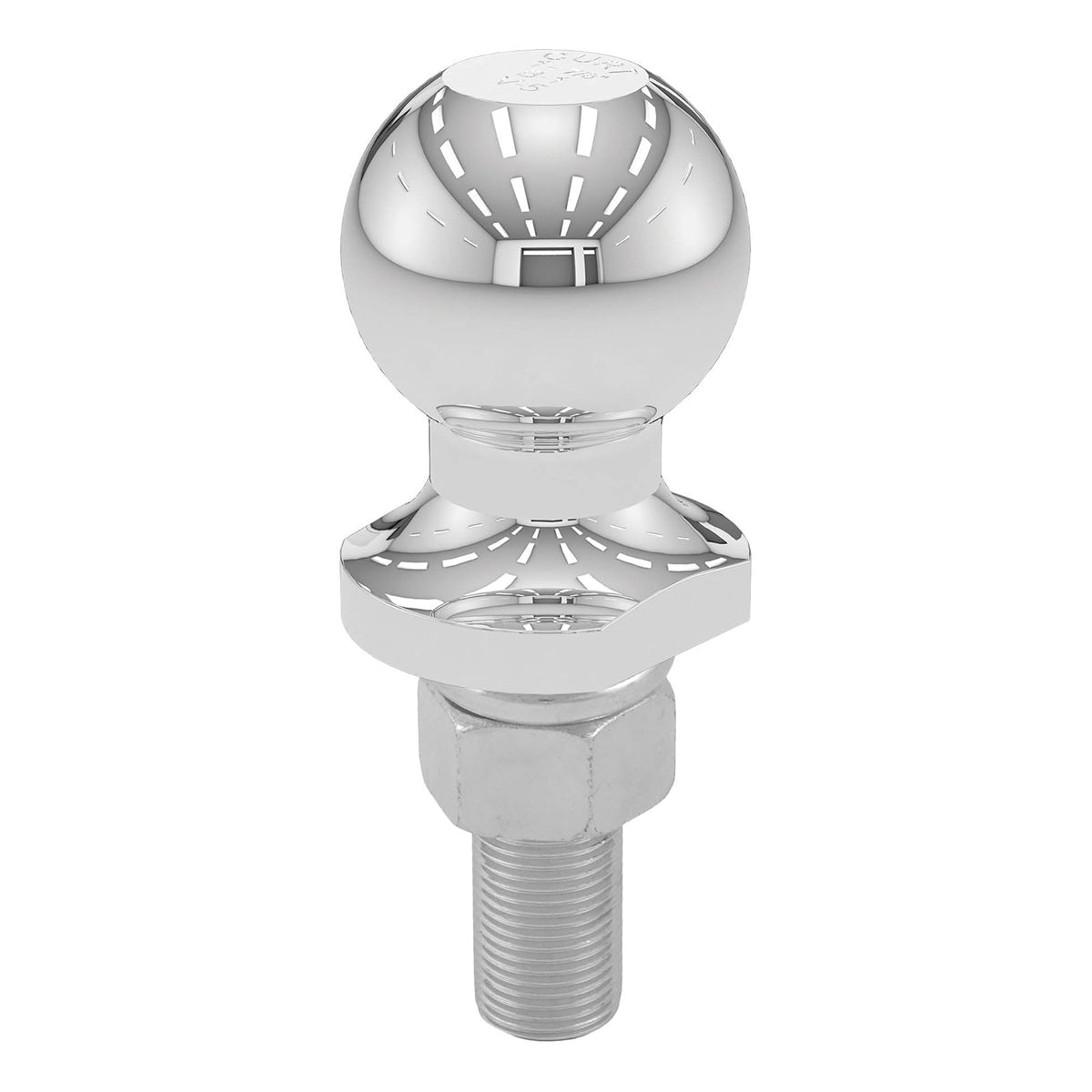 CURT 40063 Bola de Enganche de Remolque Cromada 1-7/8 Pulgadas 2,000 lbs