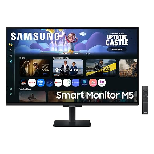 Samsung Smart Monitor LS32FM500ELXZX 32" FHD 60Hz, Panel VA, TV Plus, Resolución FHD, Tiempo de Respuesta 4ms (GTG), Brillo 200 CD/m