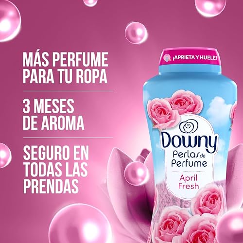 Downy April Fresh Perlas de Perfume 6 Veces Más Fragancia Aroma Floral 345g
