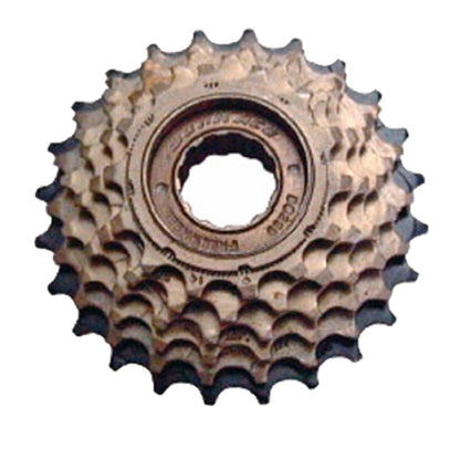 SUNRACE Rueda Libre 6P 14/24D Cafe-Negro Cajita MFR2A.6DPO.2SS.BXB