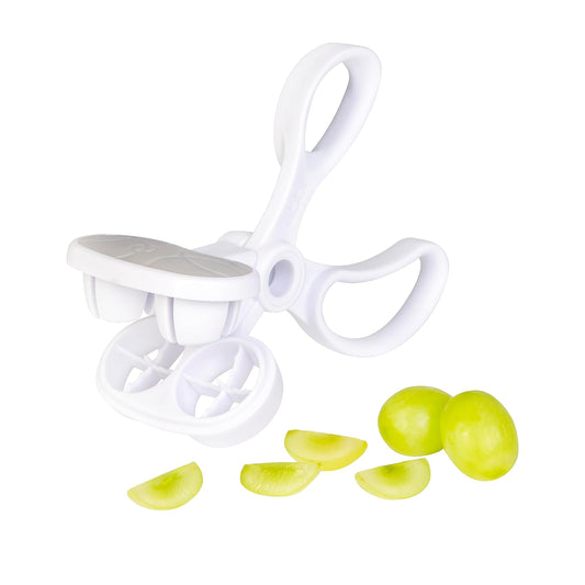 Ubbi Cortador de Uva para Niños, Cortador de Frutas y Verduras Seguro y Fácil de Usar