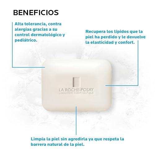 La Roche-Posay Jabón en Barra La Roche Posay Lipikar Surgras para Piel Seca 150g