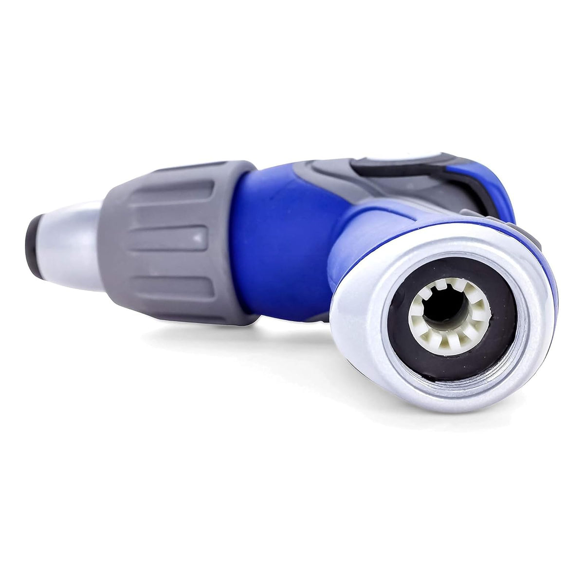 Camco Thumb Lever Nozzle with Adjustable Spray Pattern - Fits Any Standard Hose (41986)
