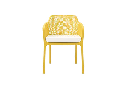 Alterego Silla de Exterior Tampico, Color Amarillo