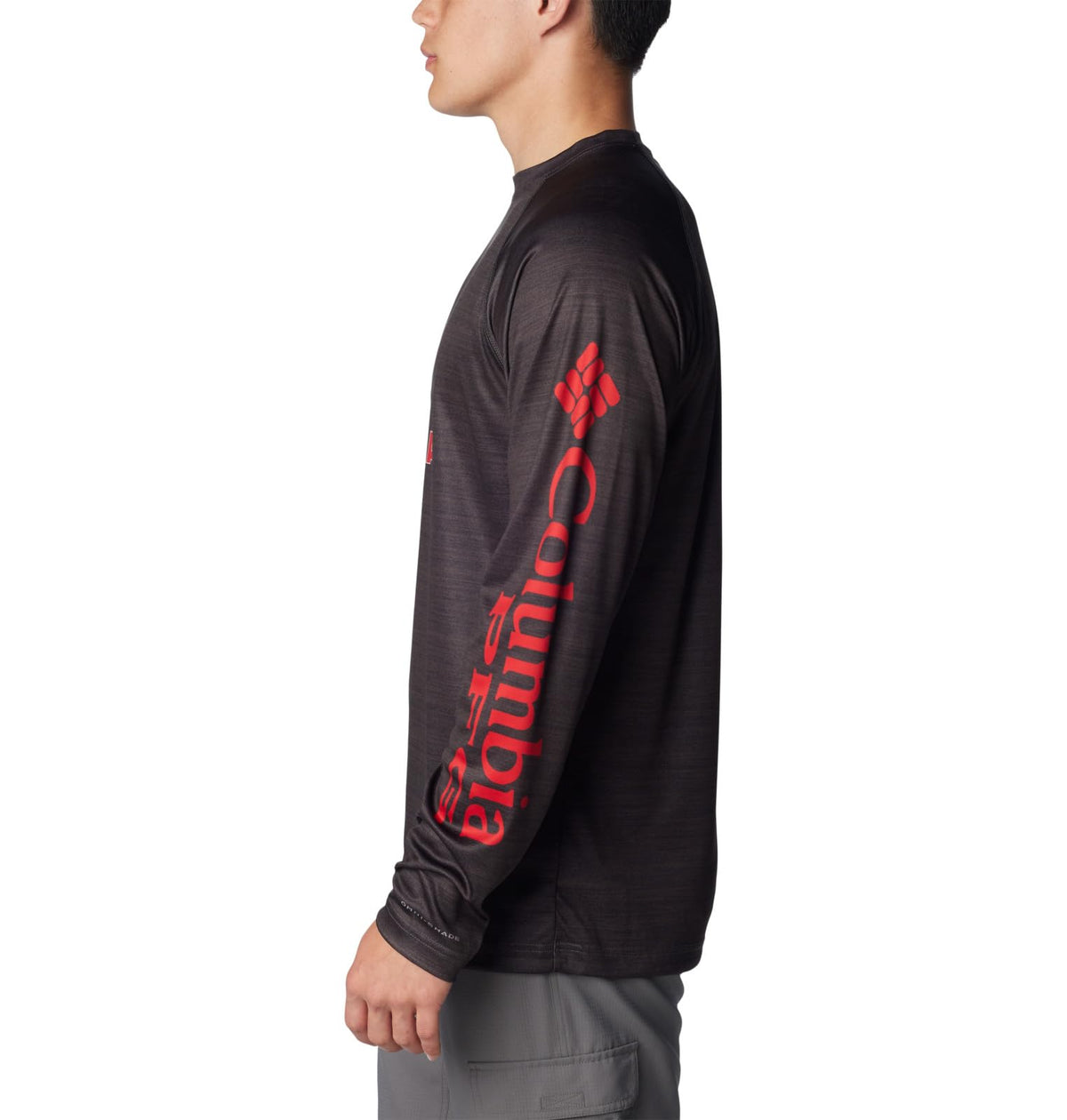 Columbia Camisa de Manga Larga Collegiate Terminal Tackle Heather Camisa de Senderismo para Hombre