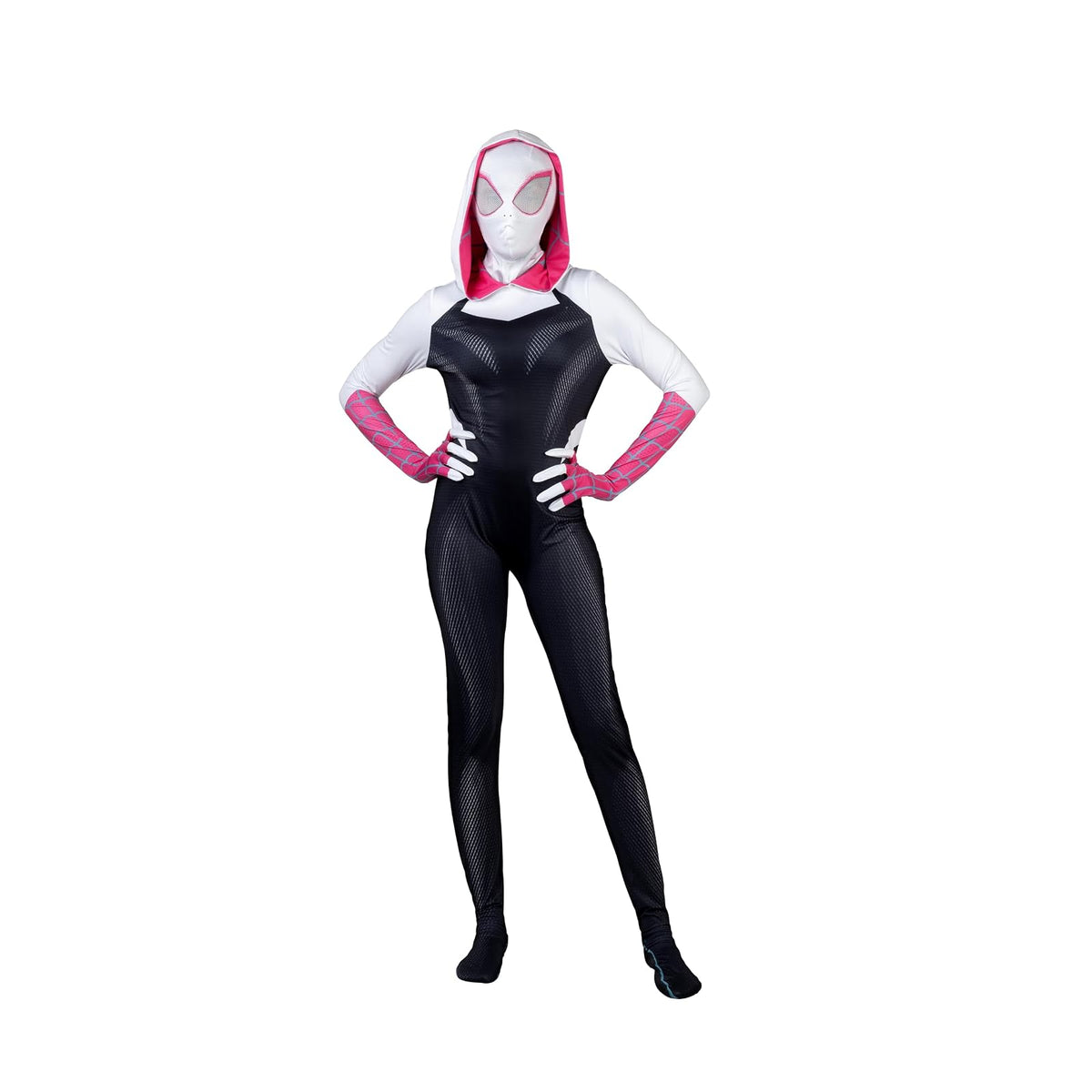 Adult Spider-Gwen Zentai Suit Costume | Marvel Costumes Small