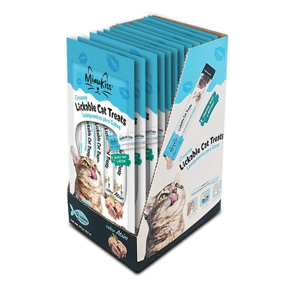 Miaukiss LICKABLE ATUN 56GR (Caja con 48 Tubos)