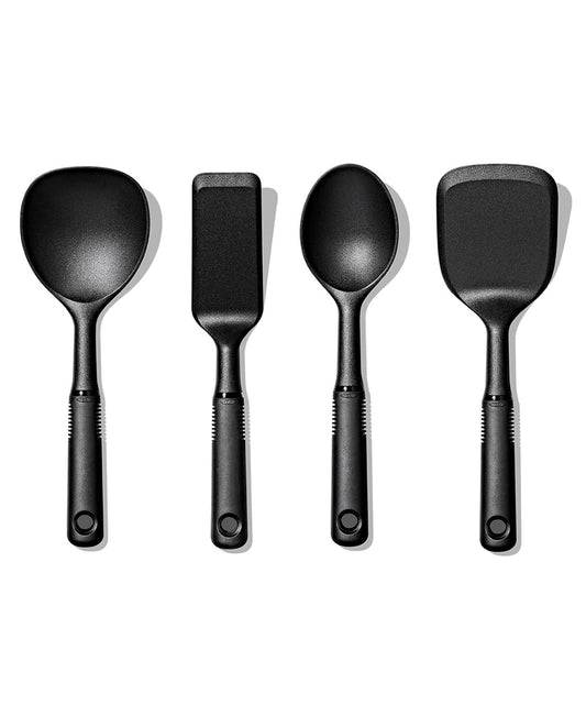 OXO Good Grips - Juego de utensilios de nailon de 4 piezas