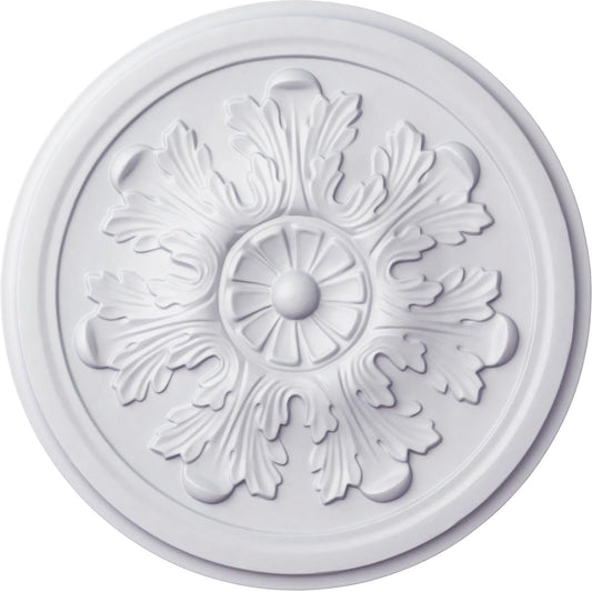 Ekena Millwork CM12LE 12 3/4-Inch OD x 7/8-Inch Legacy Acanthus Ceiling Medallion