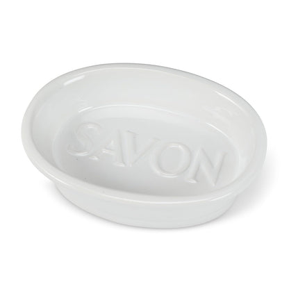 abbott collection, blanco, ovalado "Savon" plato