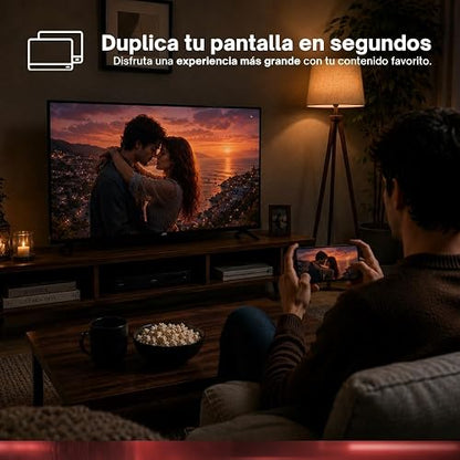 JVC | Smart TV 32 Pulgadas | LED HD | Frameless | Roku TV | HDMI | Control Remoto Incluido | Modelo SI32RF