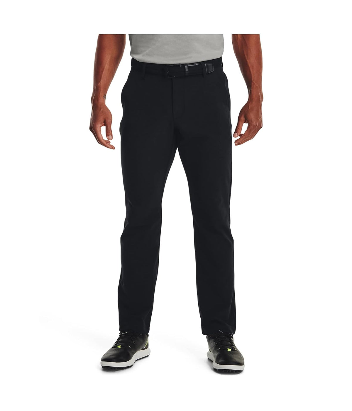 Under Armour Pantalones Tech para Hombre - 42W x 34L - (001) Negro Negro - Negro
