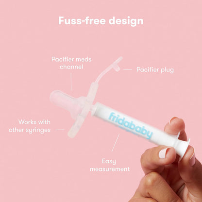 Medi Frida the Accu-Dose Dispensador de medicamentos para bebés de FridaBaby, 1 unidad (paquete de 1)