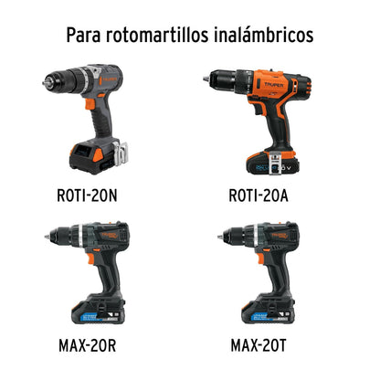 Truper BRO-TR-20, Broquero para TALI-20N/20A y ROTI-20N/20A