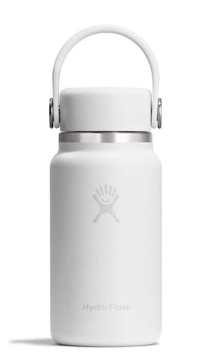 Hydro Flask Micro Hydro Mini Frasco Aislado 200 ml - 0.2 Litros - blanco