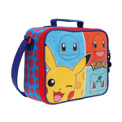 Pokémon Lonchera Térmica Keepack Escolar, Bolsa de Almuerzo Resistente para Niños y Uso Diario Infantil