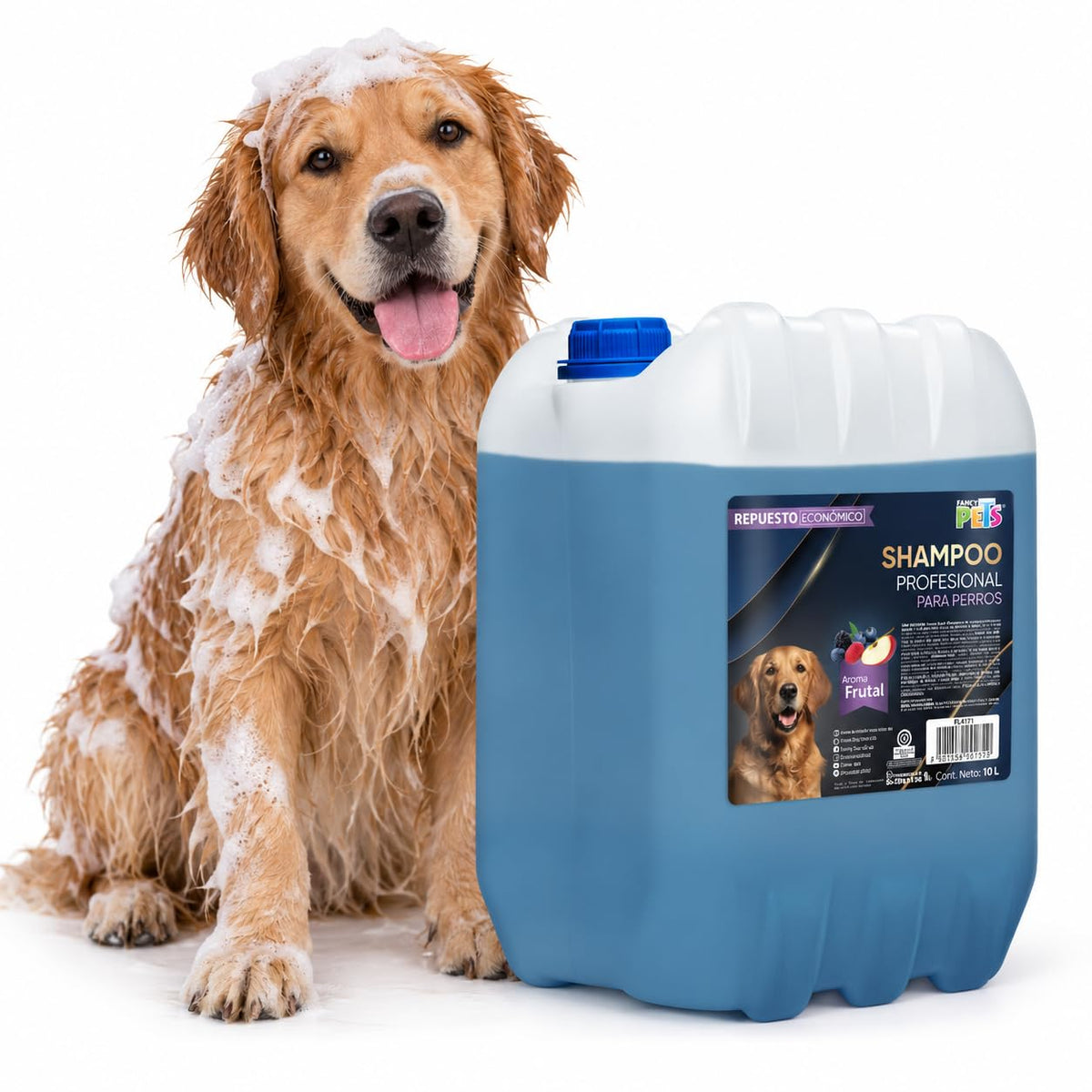 Fancy Pets Shampoo Profesional para Perro, 10 L - Frutal