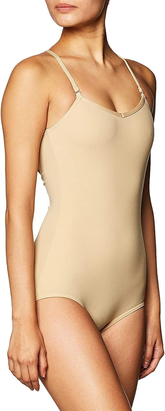 Capezio Team Basics - Maillot camisola para mujer con correas ajustables