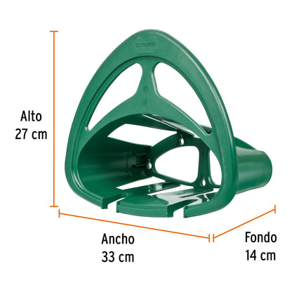 Truper GAN-MAV, Portamanguera de plástico, verde