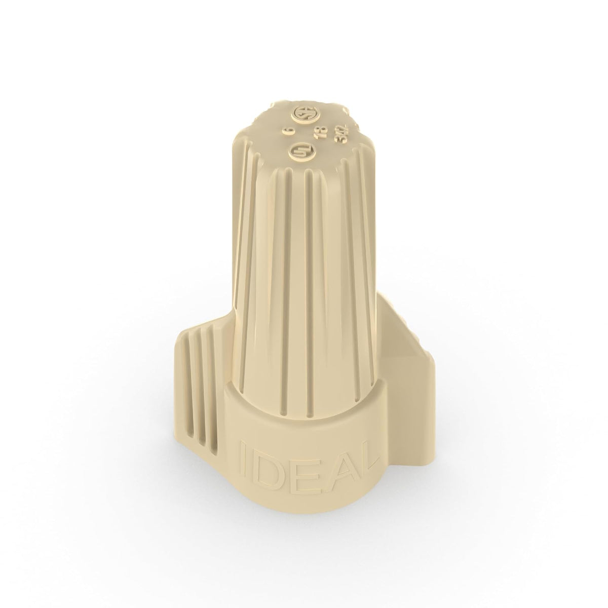 IDEAL Electrical 30-341P - Conector de alambre Twister, modelo 341 bronceado, (100/bolsa)
