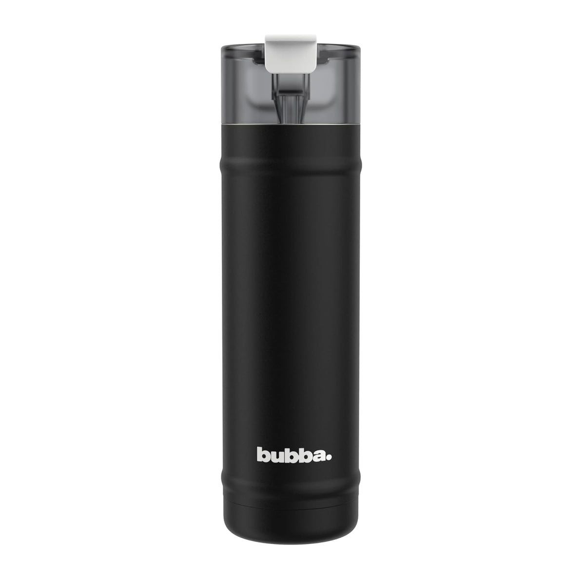 Bubba Botella de Agua Dualsip 24oz con Popote Energía Oceánica - Negro - 0.7 Litros