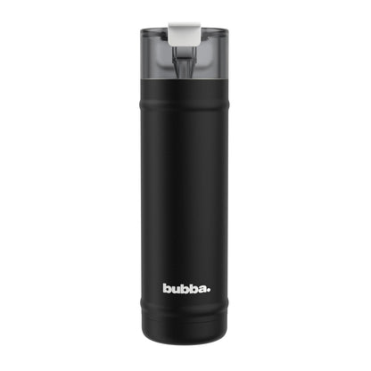 Bubba Botella de Agua Dualsip 24oz con Popote Energía Oceánica - Negro - 0.7 Litros