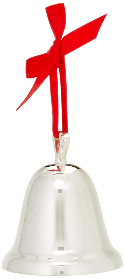 Reed & Barton Silver-Plated Bell Ornament