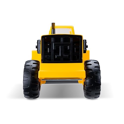 Tonka Steel Classics – Rodillo de Vapor – Fabricado con Acero, camión de Juguete Amarillo, niños y niñas, niños pequeños a Partir de 3 años, camión de construcción Grande, Regalo de cumpleaños, día