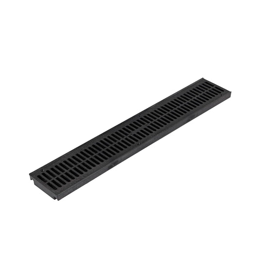 NDS 243 2' Speed-D Channel Drain Grate, Black