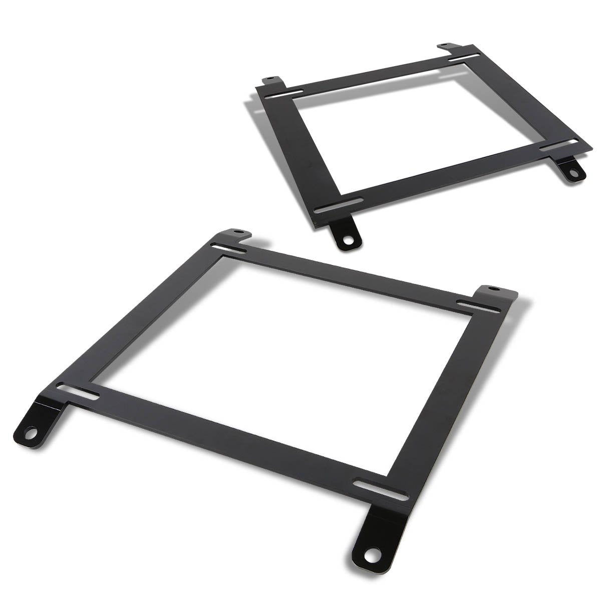 DNA MOTORING Par de Soportes de Montaje Bajo para Asiento de Cubeta para Mazda Miata 90-97, Negro, SBK-LM-MM89